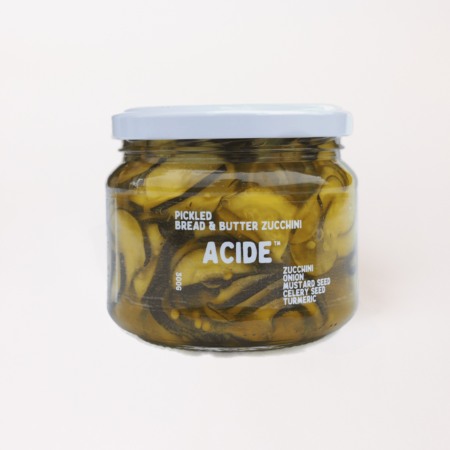 Pickled Bread and Butter Zucchini (300g)