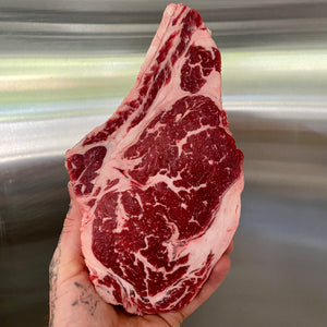Pure Black Angus Rib Eye Steak MB5+